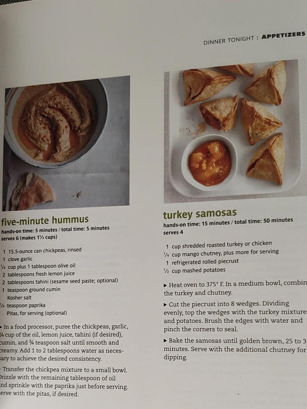 COOKBOOK: DINNER TONIGHT!